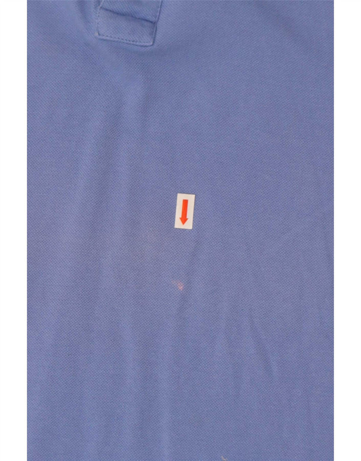 Murphy & Nye Mens Polo Shirt Large Blue Cotton