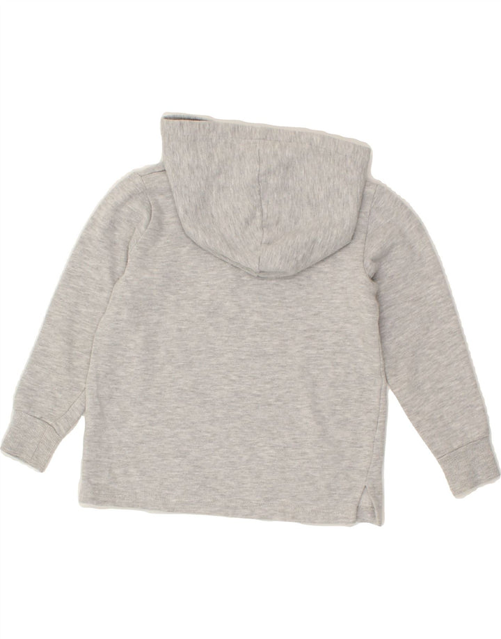 CHAMPION Girls Graphic Hoodie Jumper 4-5 Years Grey Cotton Vintage Champion and Second-Hand Champion from Messina Hembry 