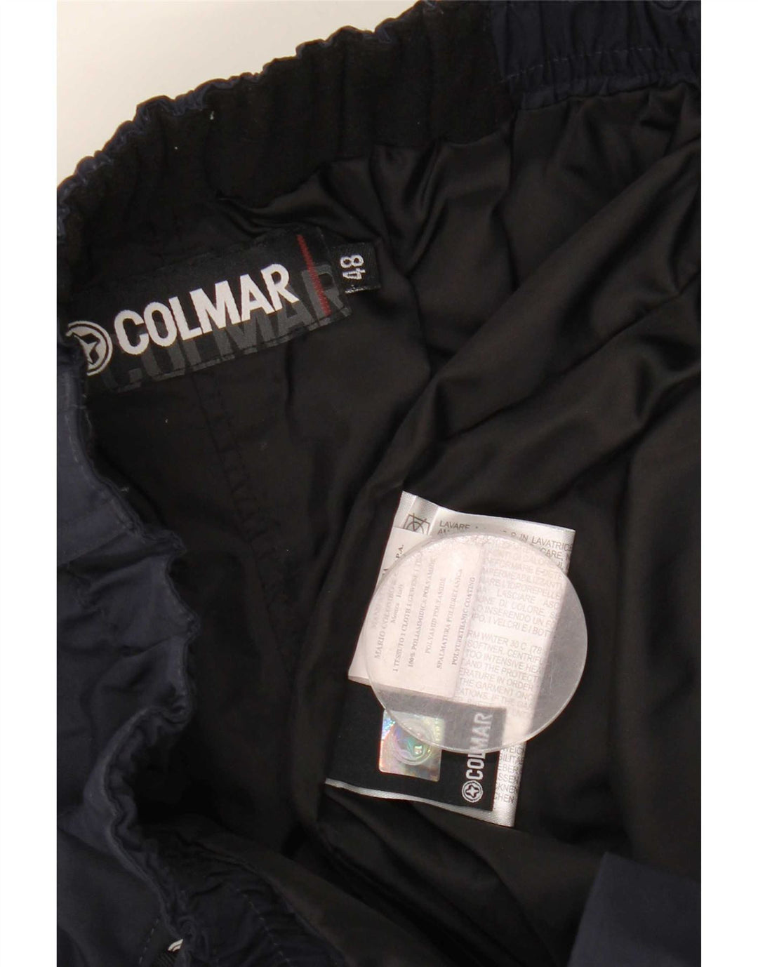 Colmar Mens Windbreaker Trousers IT 48 Medium W30 L32 Navy Blue Polyamide