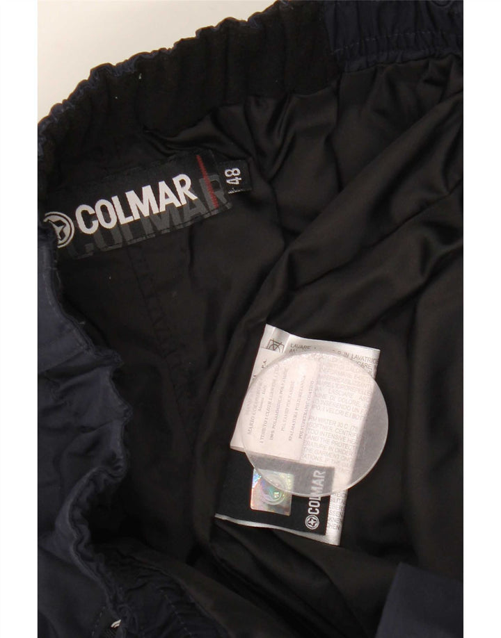 Colmar Mens Windbreaker Trousers IT 48 Medium W30 L32 Navy Blue Polyamide