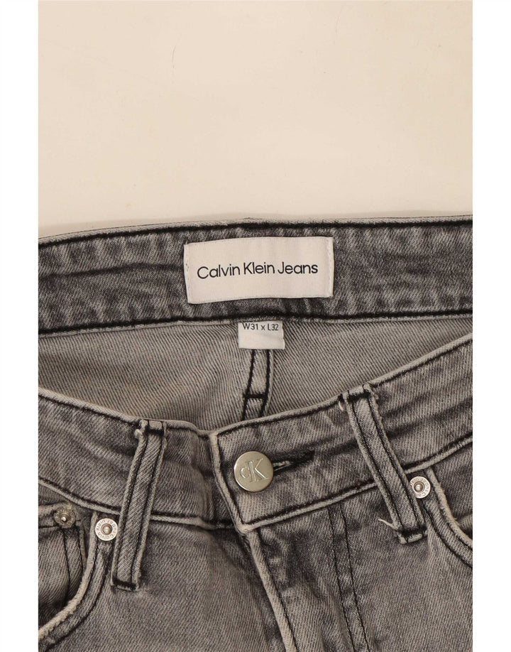 Calvin Klein Mens Slim Jeans W31 L32 Grey