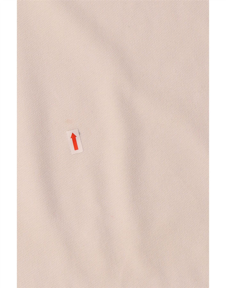 Armani Exchange Mens Polo Shirt Small White Cotton