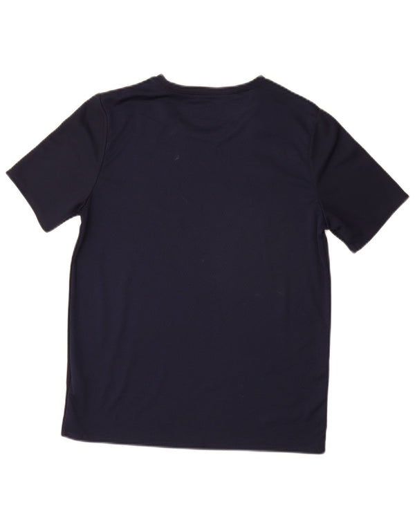 Canterbury Boys Ireland Graphic T-Shirt Top 13-14 Years Navy Blue Polyester