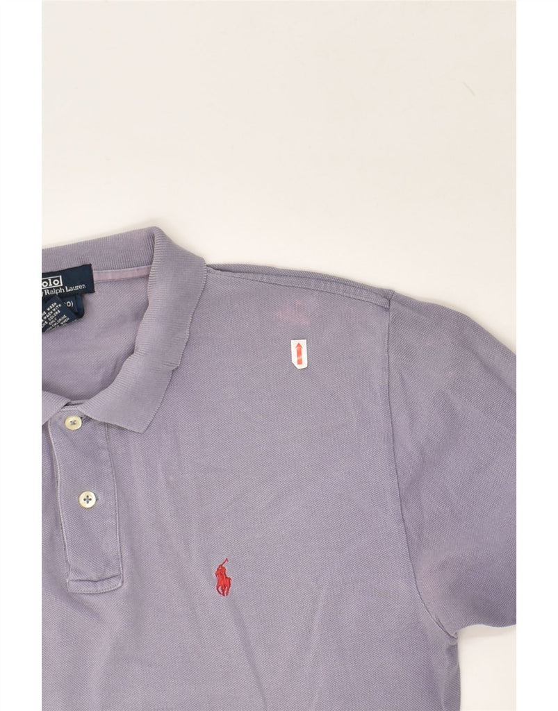 POLO RALPH LAUREN Boys Polo Shirt 15-16 Years Purple Cotton | Vintage Polo Ralph Lauren | Thrift | Second-Hand Polo Ralph Lauren | Used Clothing | Messina Hembry 