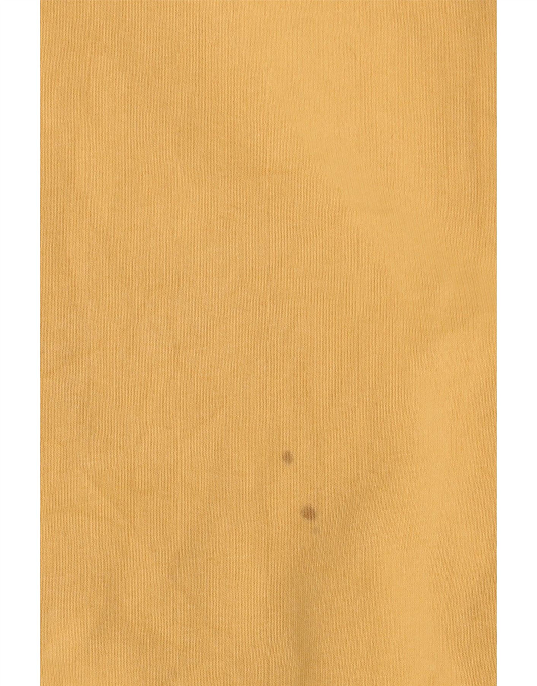 Eddie Bauer Mens Zip Neck Sweatshirt Jumper Large Yellow Cotton