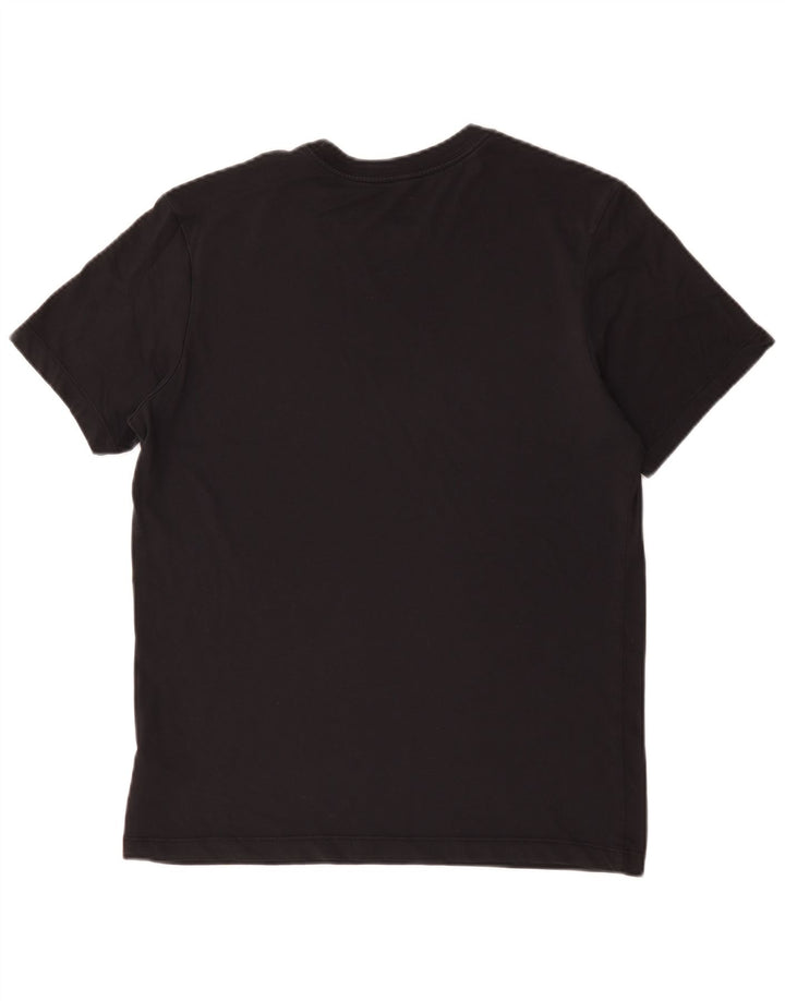 Nike Mens Dri Fit Graphic T-Shirt Top Small Black Cotton