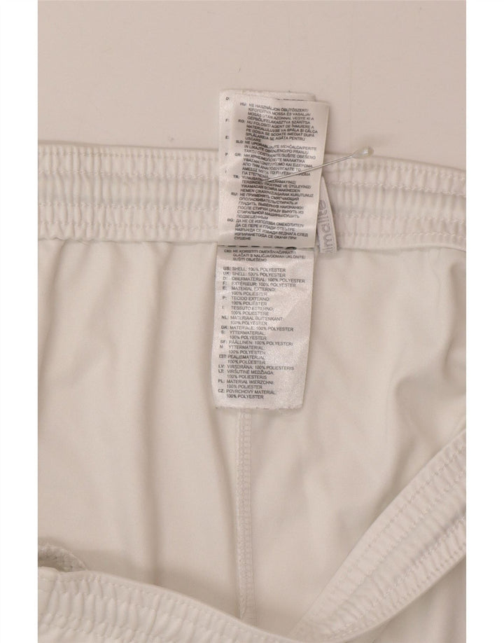 Adidas Mens Climalite Sport Shorts Large  White Polyester