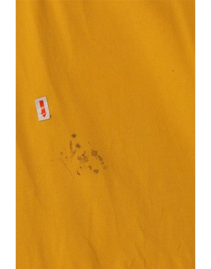 ELLESSE Mens Polo Shirt XL Yellow Cotton Vintage Ellesse and Second-Hand Ellesse from Messina Hembry 