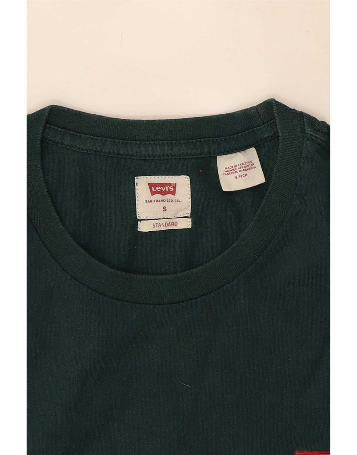 Levi's Mens Standard Fit T-Shirt Top Small Green