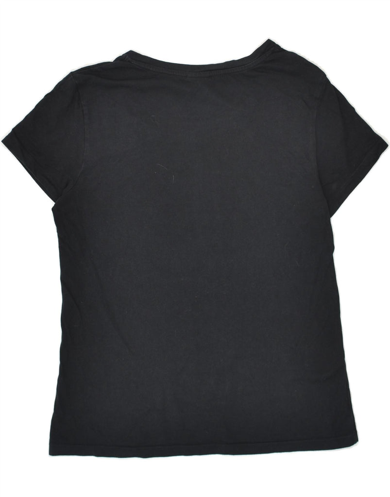 PUMA Womens T-Shirt Top UK 14 Medium  Black Vintage Puma and Second-Hand Puma from Messina Hembry 