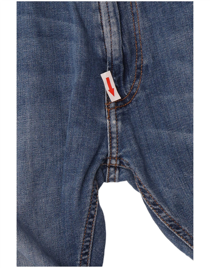 Lee Mens Luke Slim Jeans W32 L34 Blue Cotton