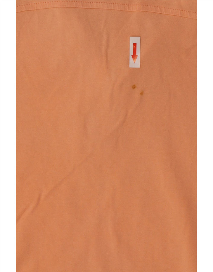 Puma Womens Polo Shirt UK 16 Large Orange