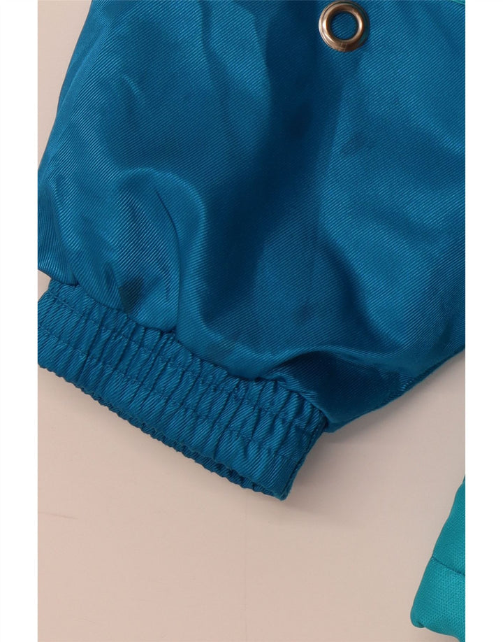 DUBIN Womens Oversized Ski Jacket EU 44 XL Blue Colourblock Sports