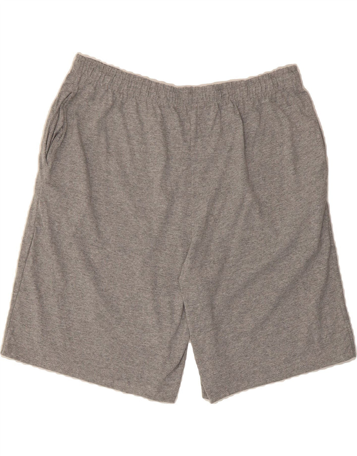 RUSSELL ATHLETIC Womens Sport Shorts UK 18 XL  Grey Polyester Vintage Russell Athletic and Second-Hand Russell Athletic from Messina Hembry 