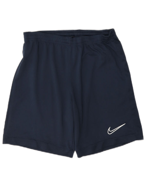 Nike Mens Dri Fit Sport Shorts Small Navy Blue Polyester