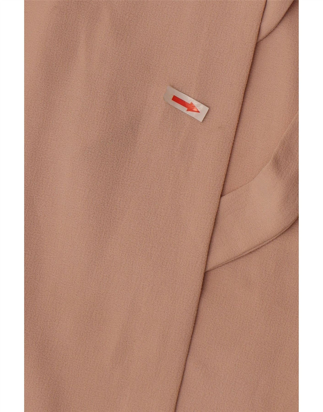 Topshop Womens Batwing Wrap Dress UK 6 XS Beige Polyester