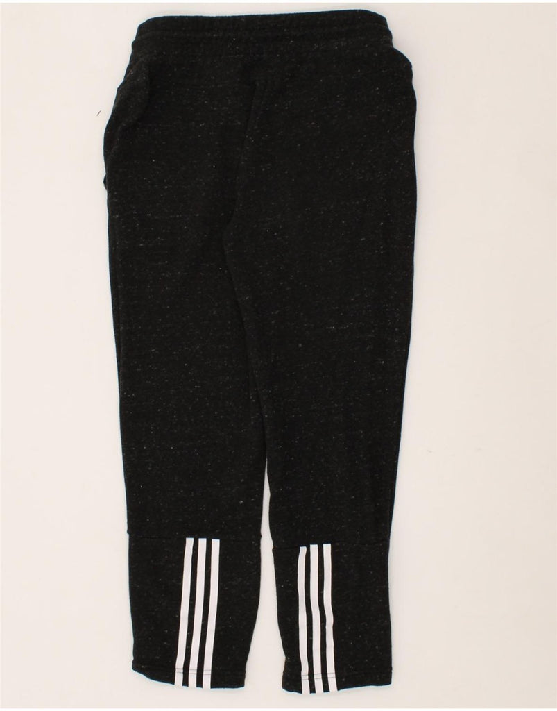 ADIDAS Womens Tracksuit Trousers UK 8/10 Small  Grey Flecked Cotton Vintage Adidas and Second-Hand Adidas from Messina Hembry 