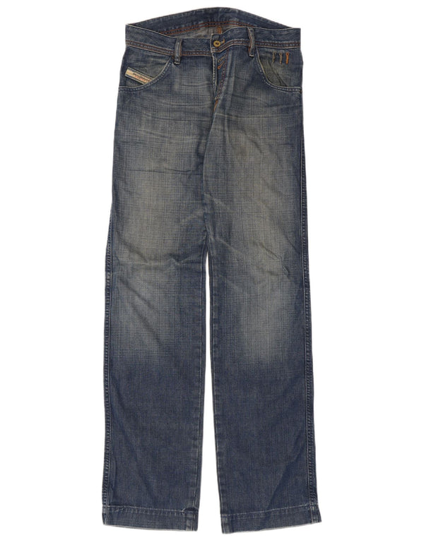 Diesel Mens Straight Jeans W29 L35 Blue Cotton
