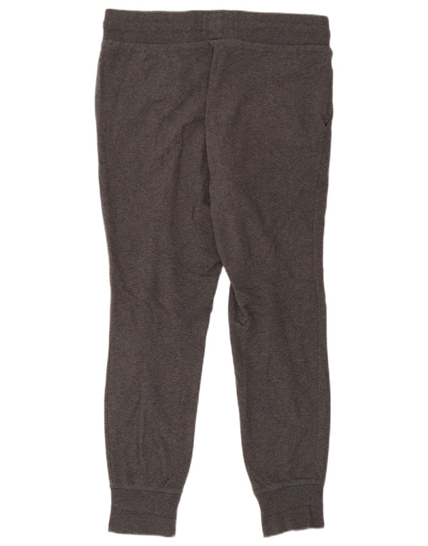 Jack Wills Womens Graphic Tracksuit Trousers Joggers UK 12 Medium Grey