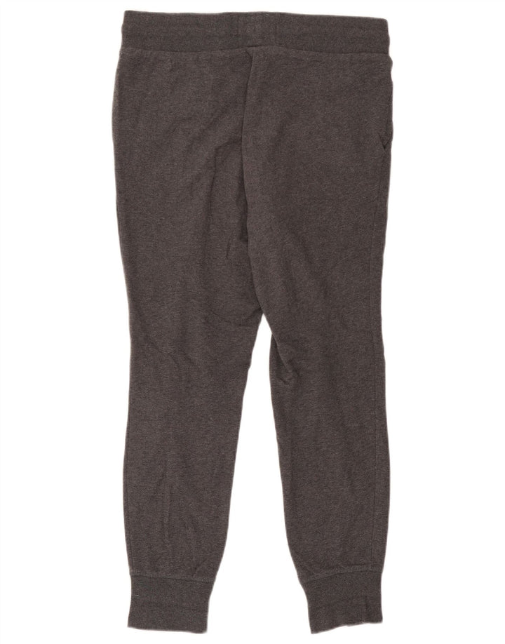 Jack Wills Womens Graphic Tracksuit Trousers Joggers UK 12 Medium Grey