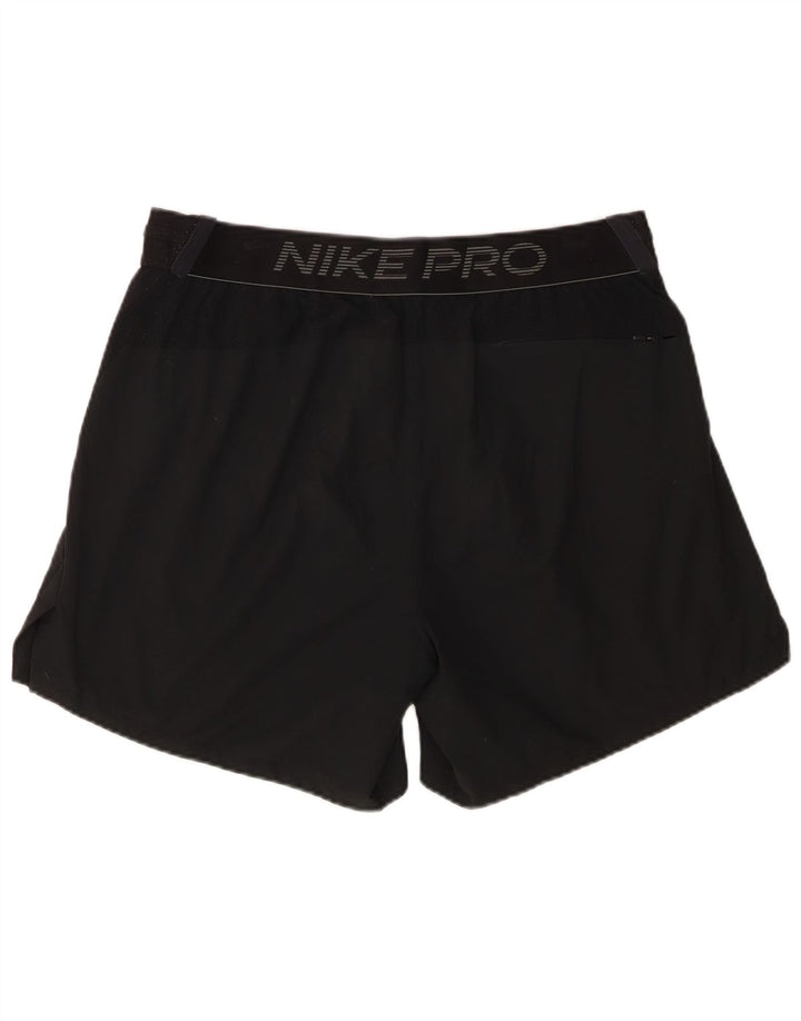 Nike Mens Dri Fit Standard Fit Sport Shorts XL  Black Polyester