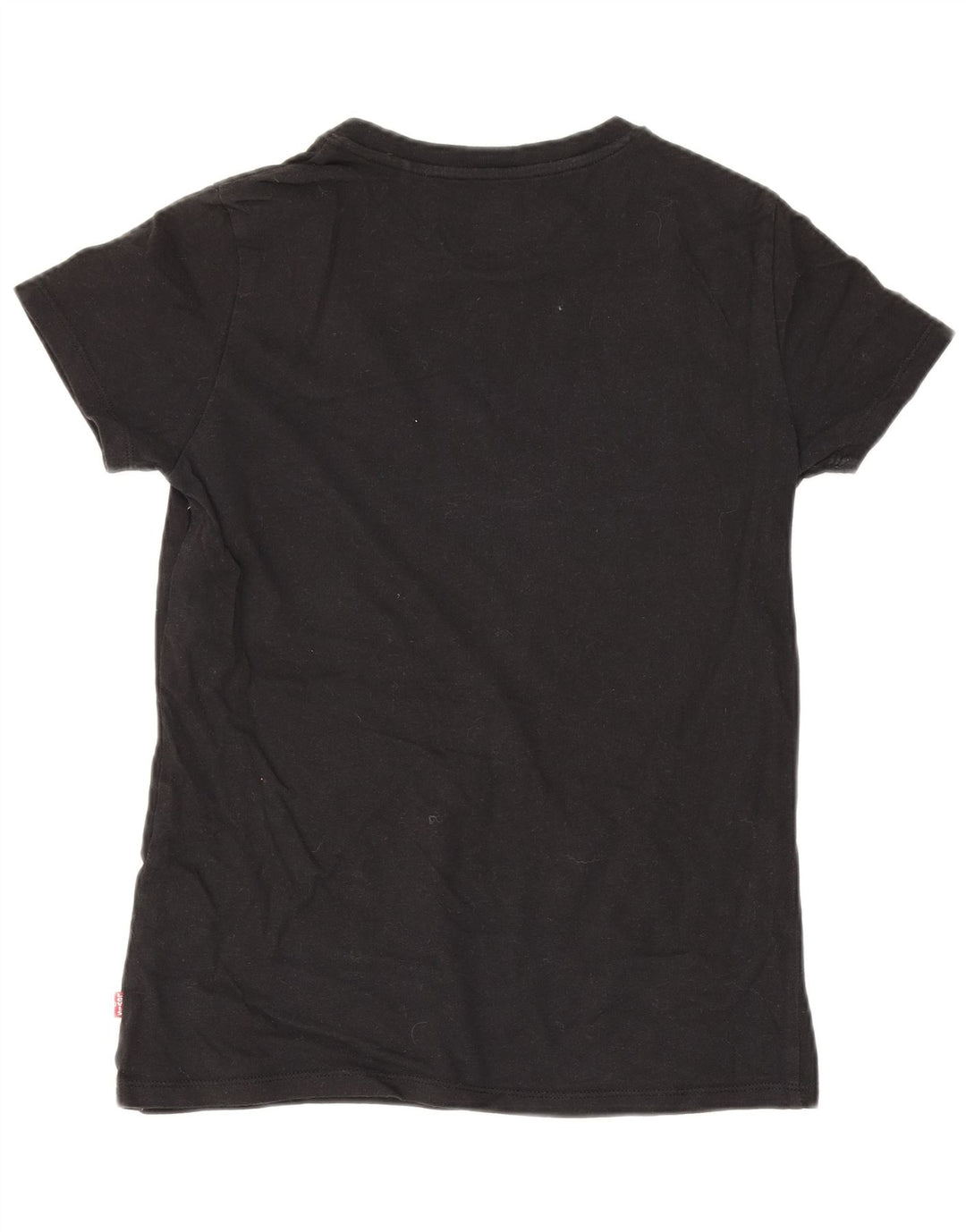 Levi's Womens Graphic T-Shirt Top UK 2 2XS Black