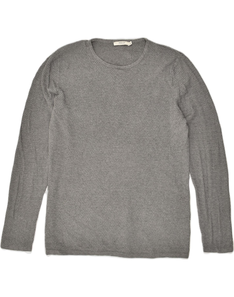 JACK & JONES Mens Premium Sweatshirt Jumper XL Grey Cotton | Vintage Jack & Jones | Thrift | Second-Hand Jack & Jones | Used Clothing | Messina Hembry 