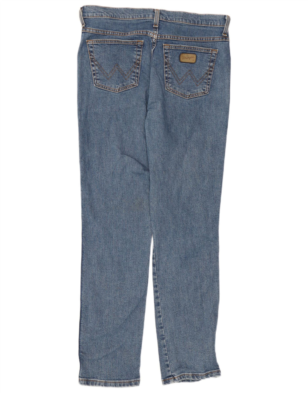 Wrangler Mens Regular Fit Slim Jeans W34 L30 Blue Cotton
