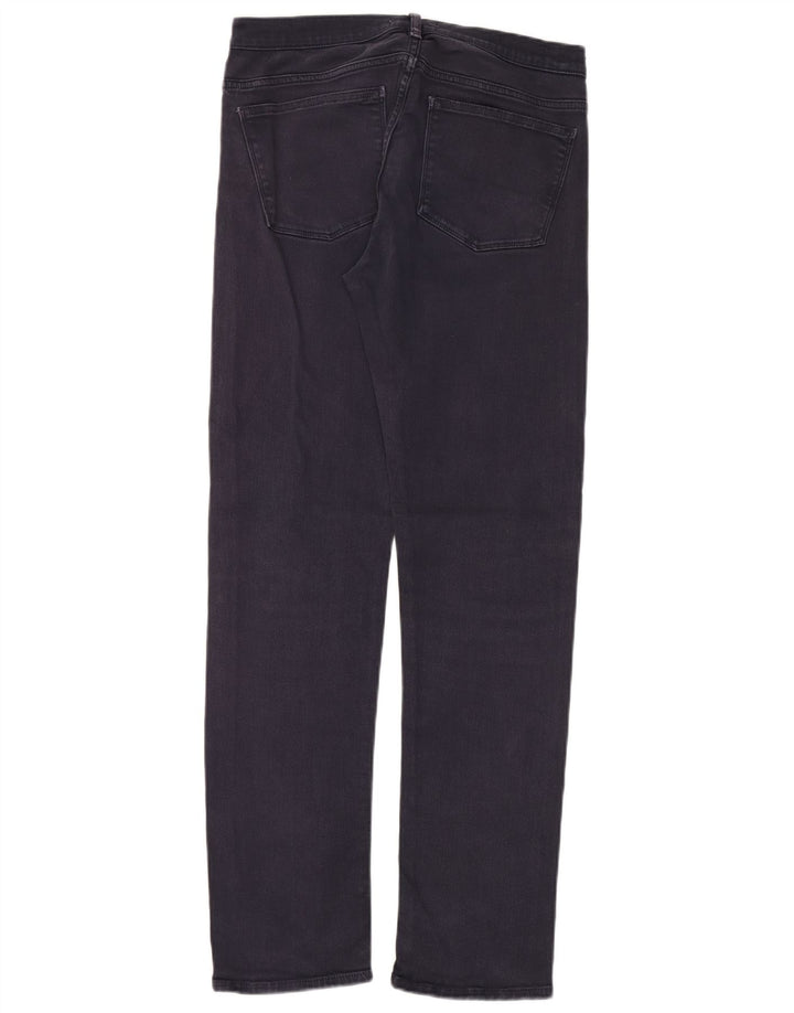 Reiss Mens Straight Jeans W32 L33 Navy Blue Cotton