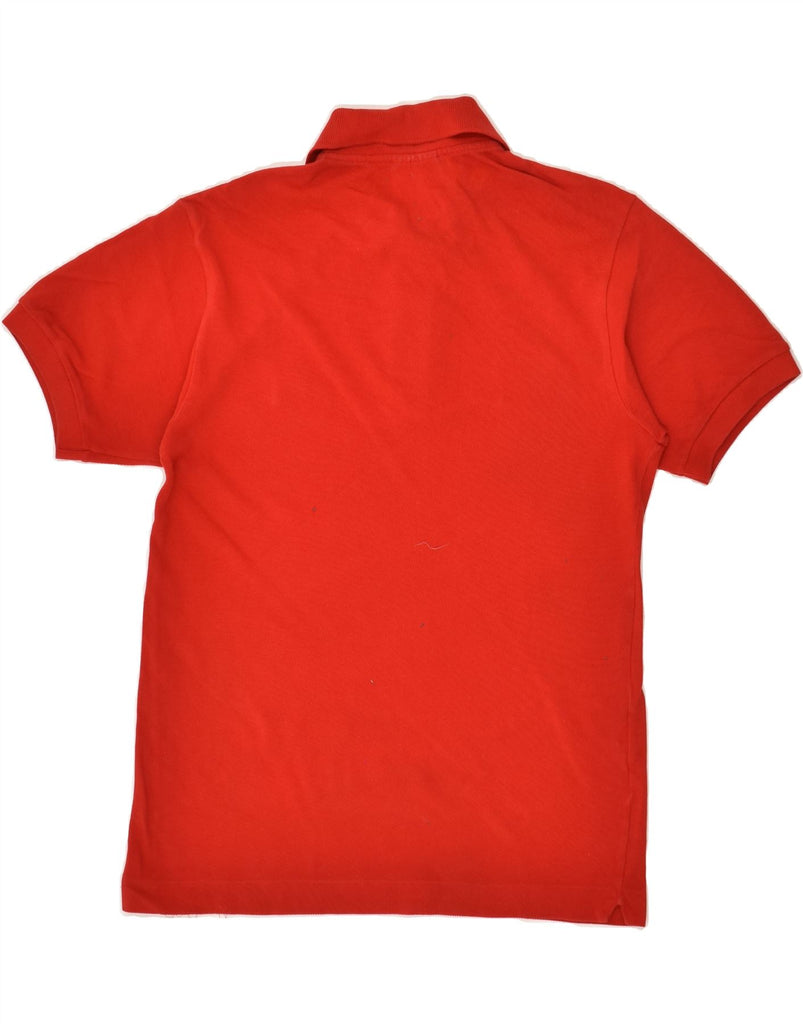 LACOSTE Mens Polo Shirt Size 2 XS Red Cotton | Vintage Lacoste | Thrift | Second-Hand Lacoste | Used Clothing | Messina Hembry 