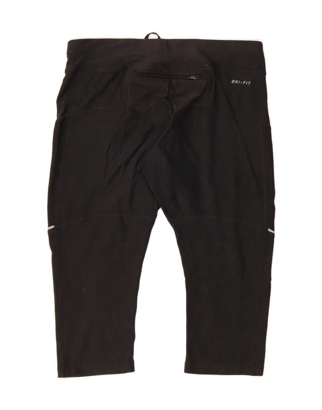 NIKE Womens Dri Fit Capri Tracksuit Trousers UK 10 Small  Black Vintage Nike and Second-Hand Nike from Messina Hembry 