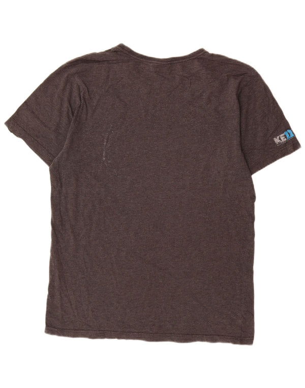 Quiksilver Mens Slim T-Shirt Top Medium Grey