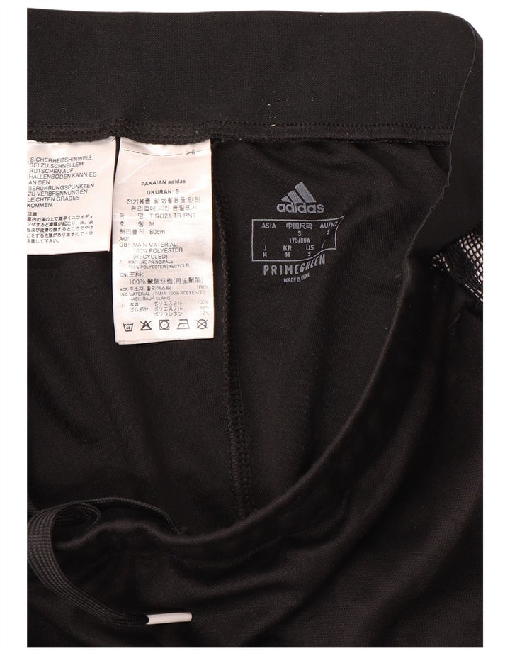 Adidas Womens Aeroready Tracksuit Trousers UK 14 Medium  Black Polyester
