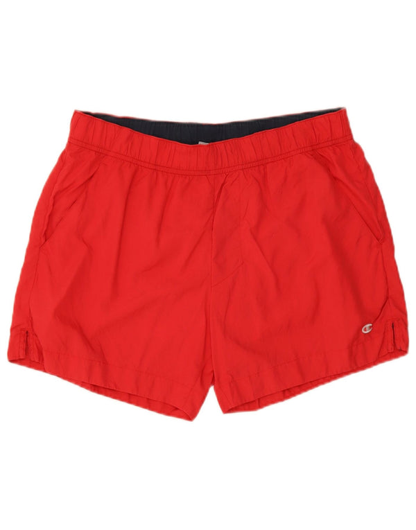 Champion Mens Swimming Shorts Medium Red