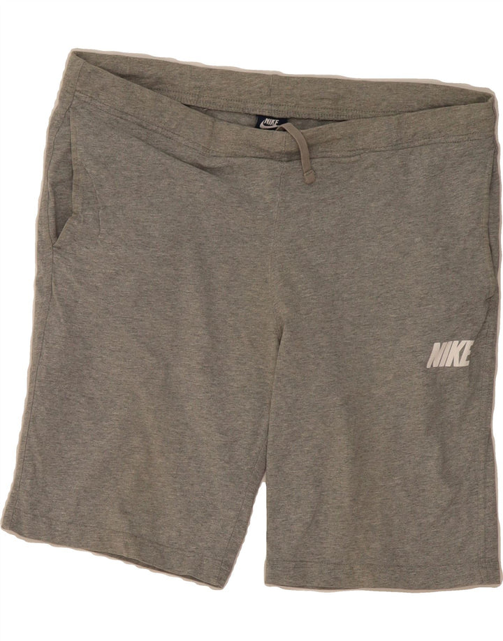 NIKE Mens Sport Shorts Large  Grey Cotton Vintage Nike and Second-Hand Nike from Messina Hembry 