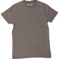 Tommy Hilfiger Mens T-Shirt Top Small Grey Cotton