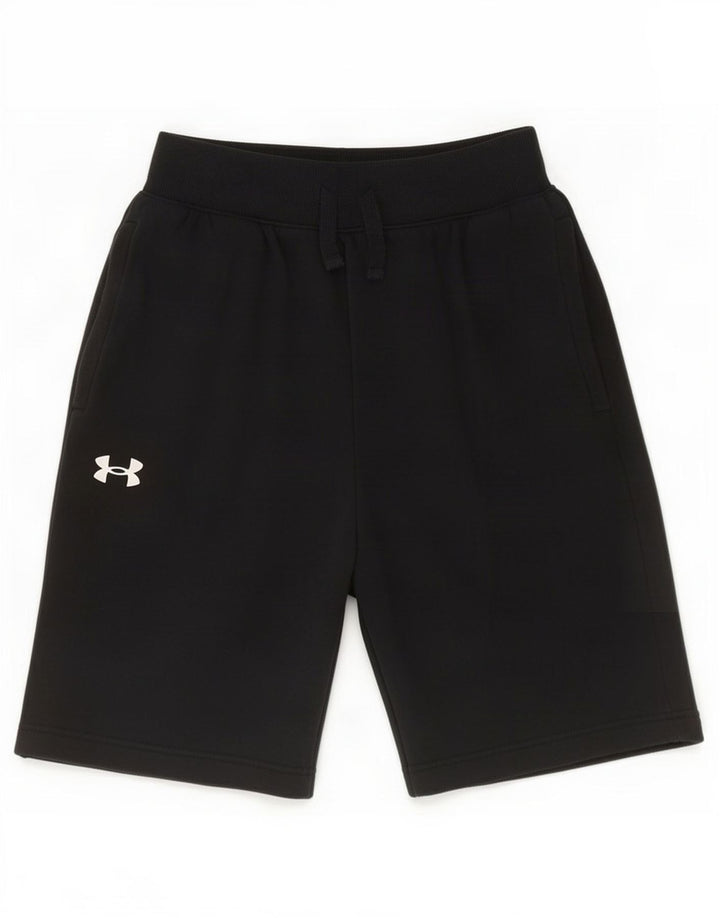 Under Armour Mens Sport Shorts Small Black Cotton