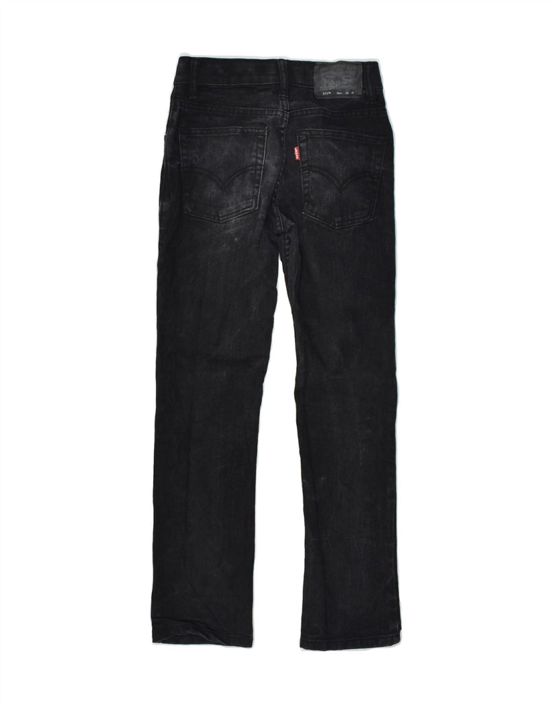 LEVI'S Boys 511 Slim Jeans 9-10 Years W25 L25  Black Cotton | Vintage Levi's | Thrift | Second-Hand Levi's | Used Clothing | Messina Hembry 