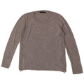 Marks & Spencer Womens Boat Neck Jumper Sweater UK 8 Small Grey Flecked