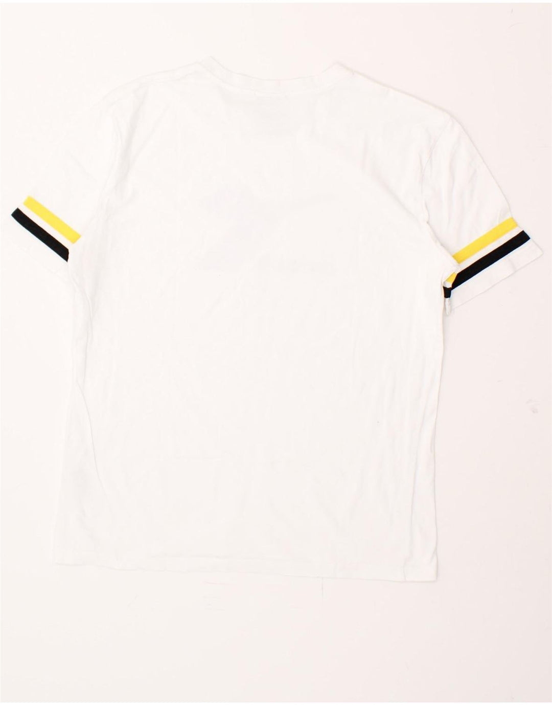 DIADORA Mens Graphic T-Shirt Top Small White Cotton Vintage Diadora and Second-Hand Diadora from Messina Hembry 