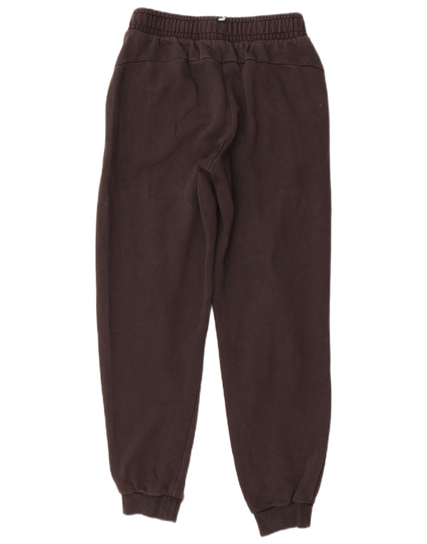 PUMA Boys Tracksuit Trousers Joggers 13-14 Years  Black Cotton