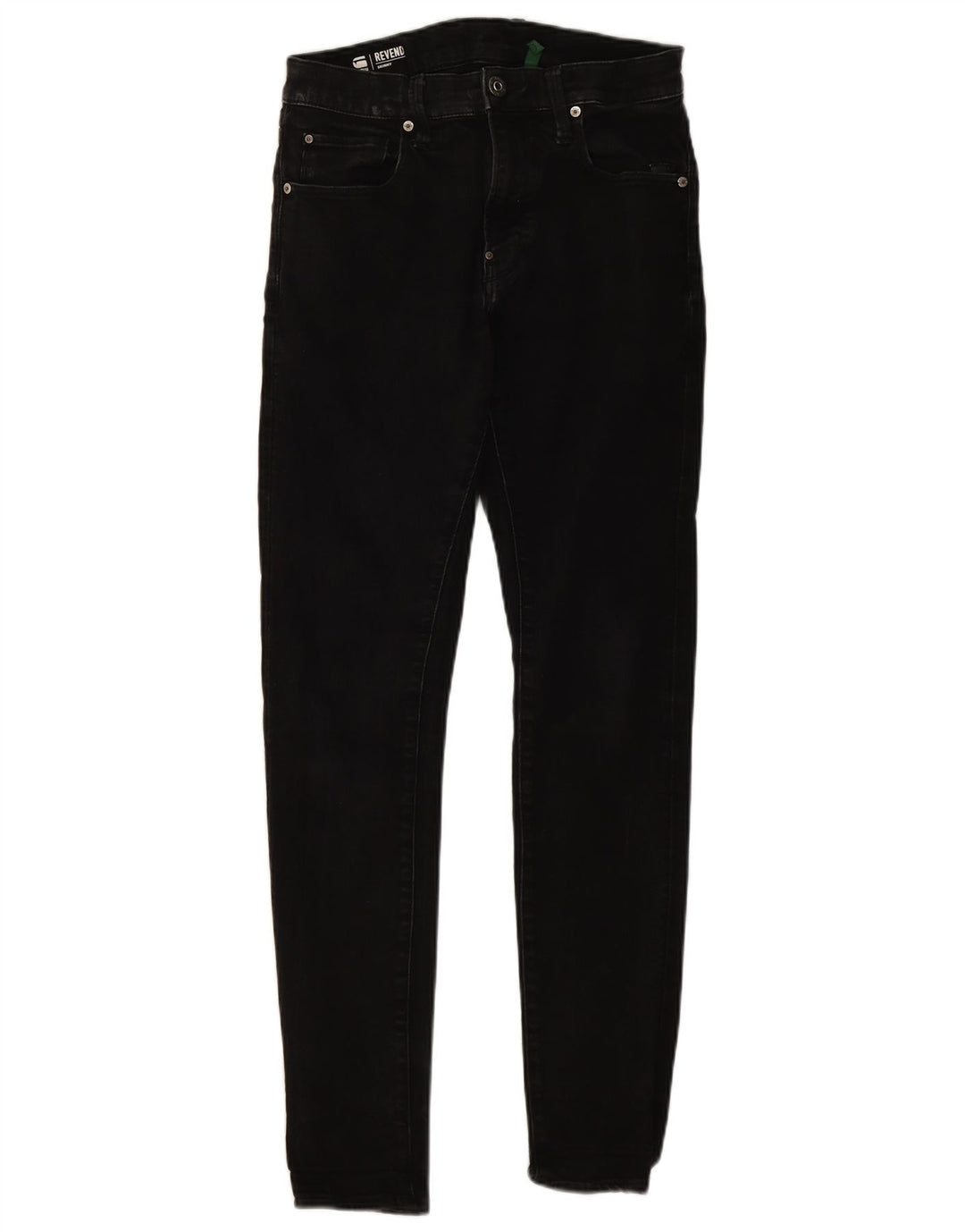 G-Star Mens Revend Skinny Jeans W30 L32 Black