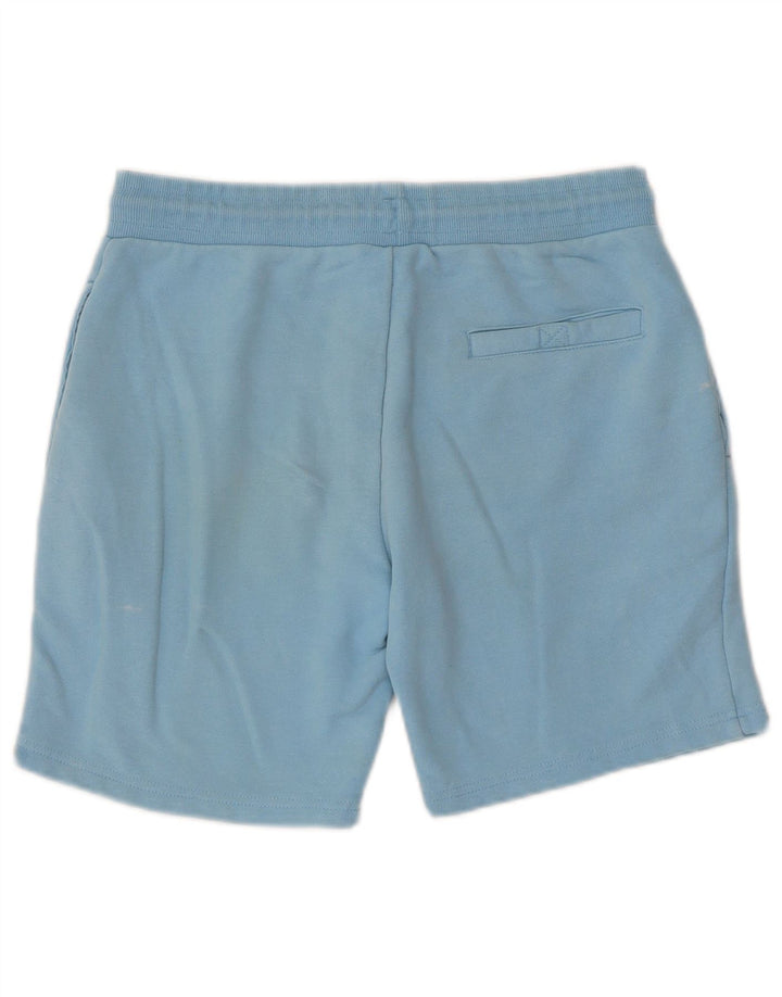 Ellesse Mens Graphic Sport Shorts Small Blue Cotton