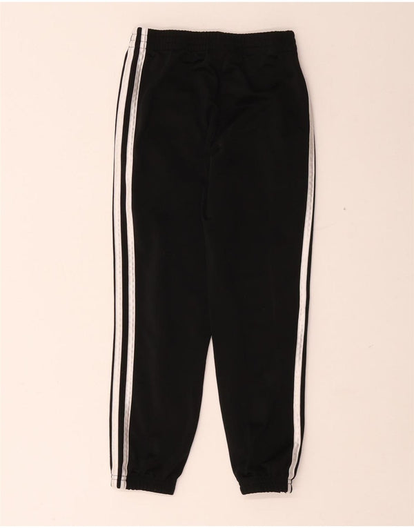 Adidas Girls Regular Fit Tracksuit Trousers Joggers 5-6 Years Black
