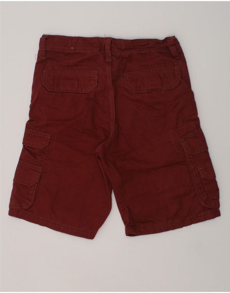 LEE Boys Cargo Shorts 7-8 Years W23  Burgundy Cotton | Vintage Lee | Thrift | Second-Hand Lee | Used Clothing | Messina Hembry 