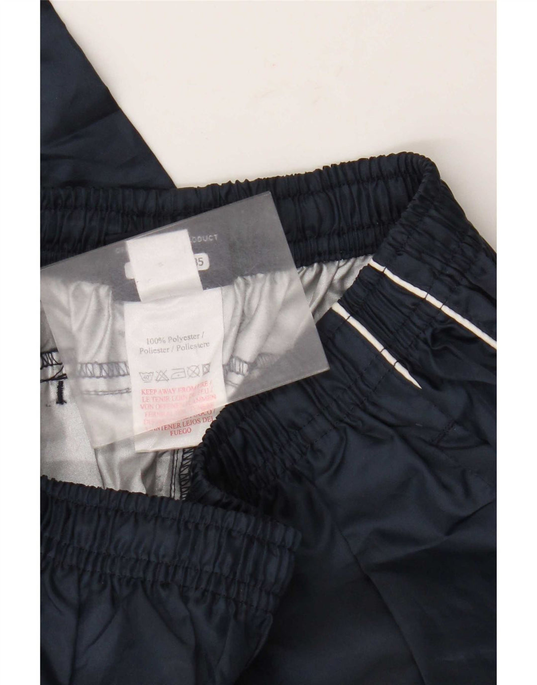 Umbro Boys Graphic Waterproof Trousers 13-14 Years XL Navy Blue Polyester