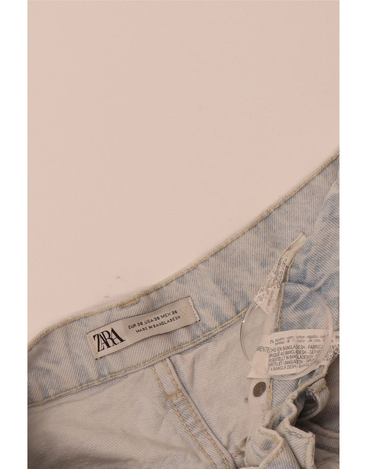 ZARA Mens Straight Jeans EU 38 Small W30 L28 Blue Cotton Vintage Zara and Second-Hand Zara from Messina Hembry 