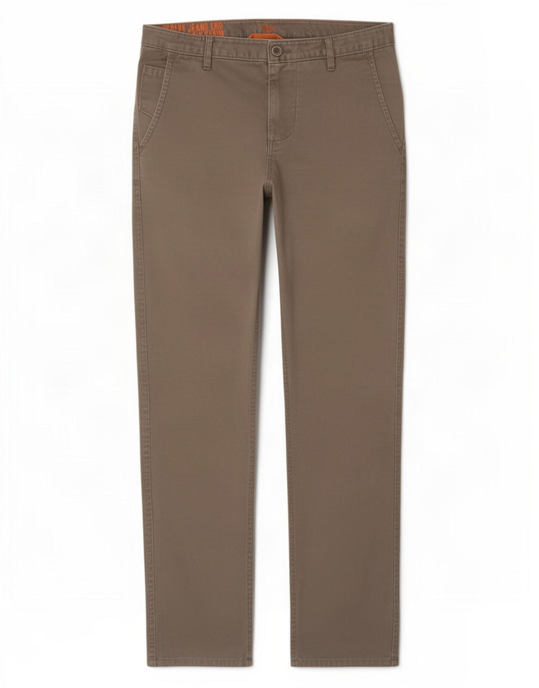 Dockers Mens Alpha Slim Jeans W34 L34 Brown Cotton