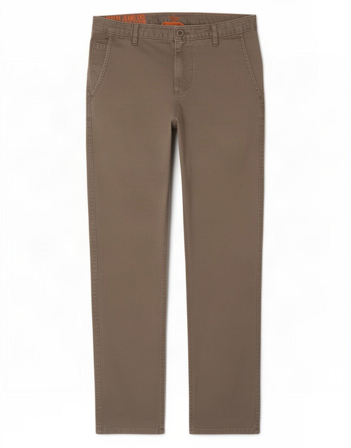 Dockers Mens Alpha Slim Jeans W34 L34 Brown Cotton
