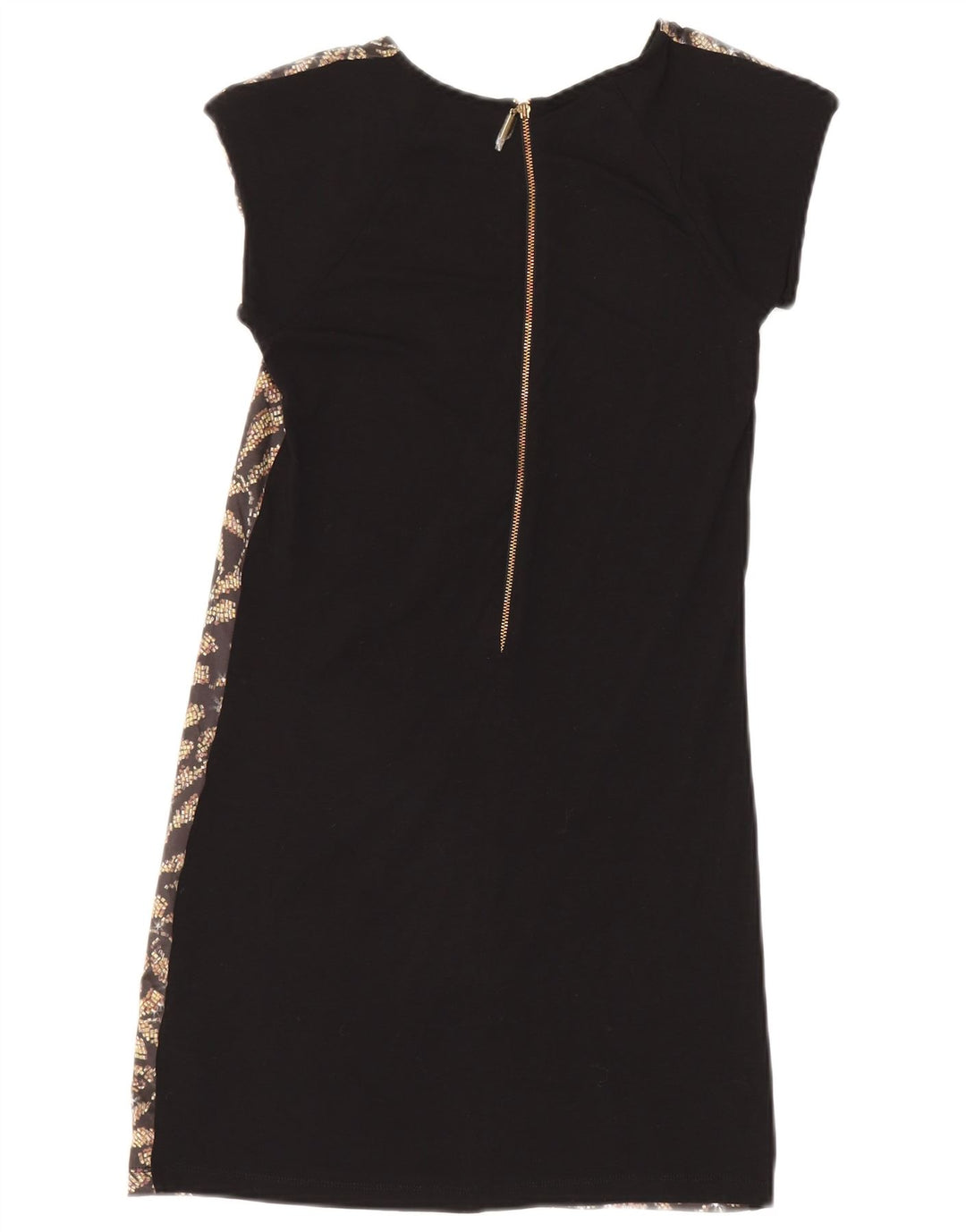 Ted Baker Womens Shift Dress Size 0 2XS Black Floral Polyester